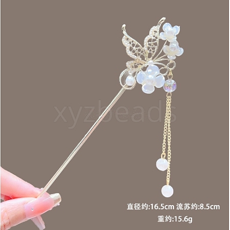 Alloy Hair Sticks PW-WG483EB-13-1