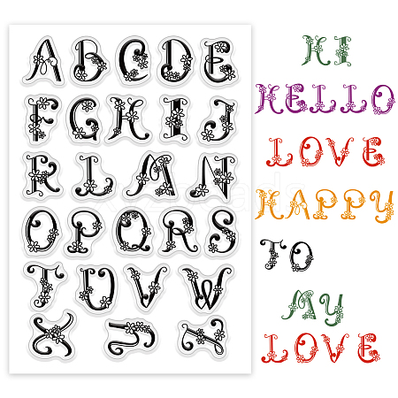 Custom Summer Theme PVC Plastic Clear Stamps DIY-WH0631-0202-1