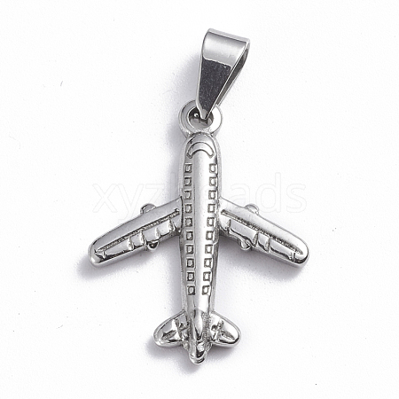 Non-Tarnish 201 Stainless Steel Pendants STAS-C042-01-1