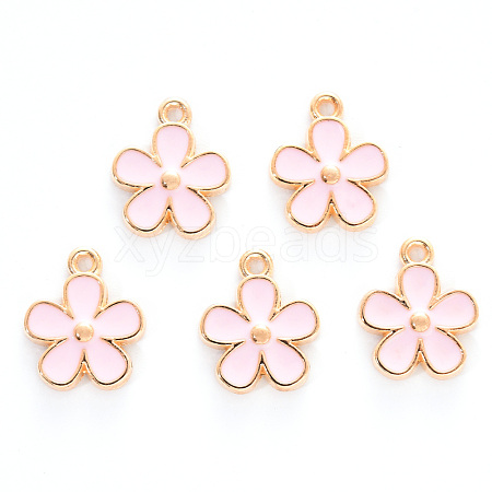 Alloy Enamel Charms ENAM-R059-02A-RS-1