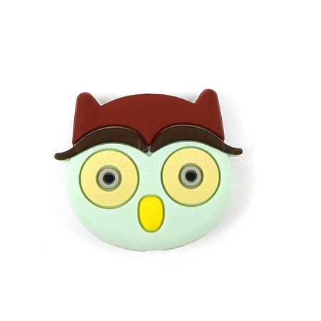 Owl Silicone Beads PW-WG5C6D4-05-1