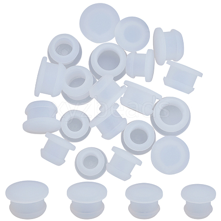 Gorgecraft 24Pcs 4 Style Silicone Bottle Seal Plug AJEW-GF0008-11D-1