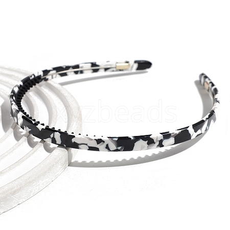 Cellulose Acetate Hair Bands PW-WG28DD2-03-1