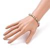 Handmade Polymer Clay Heishi Beaded Stretch Bracelets BJEW-JB05604-3