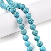 Synthetic Turquoise Beads Strands UNKW-T001-01A-1