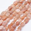 Natural Sunstone Beads Strands G-K203-11B-1