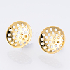 304 Stainless Steel Stud Earring Findings STAS-Q231-03C-G-2