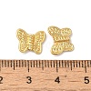 Rack Plating Brass Beads KK-S375-07G-3