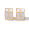 Rack Plating Brass Enamel Beads KK-B060-04G-04X-2