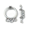 Tibetan Style Alloy Toggle Clasps LF10795Y-NF-1