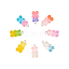 160Pcs 8 Colors Transparent Resin Pendants RESI-CJ0001-200-3