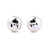 Halloween Opaque ABS Plastic Imitation Pearl Enamel Beads KY-G020-01I-2