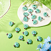 20Pcs Printed Opaque Acrylic Beads OACR-TA0004-73B-5