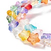 Transparent Glass Beads GLAA-F112-04B-4
