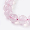 Natural Rose Quartz Beads Strands X-G-C076-12mm-3-3