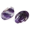 Natural Amethyst Pendants G-K359-03G-2