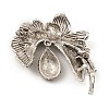 Alloy Rhinestone Brooch Pins JEWB-Q030-34AS-2