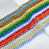 16 Strands 16 Colors Glass Beads Strands EGLA-PA0001-37A-6