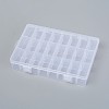 Plastic Removable Bead Containers LS-CON-WH0070-84C-1