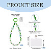 Resin Beads Mobile Straps AJEW-TAC0006-10B-2