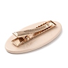 Oval with Word Love Resin Alligator Hair Clips LS-PHAR-D015-01E-2