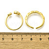 2Pcs 2 Styles Brass Micro Pave Clear Cubic Zirconia Cuff Rings for Women RJEW-S399-02G-7