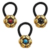 6Pcs 3 Colors Alloy Hair Ties DIY-CY0001-80A-6