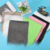 Faux Fur Squares Fabric BJEW-WH0515-11D-4