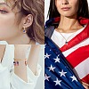 50Pcs 50 Styles Alloy Enamel Pendant Independent Japanese Flag Pendant Alloy Accessories JX631A-7