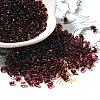 Transparent Baking Paint Glass Seed Beads SEED-A033-06A-09-1