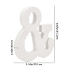 Wooden Letter Ornaments WOOD-GF0001-15-27-2
