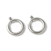 316 Surgical Stainless Steel Spring Gate Rings STAS-H234-06P-04-1