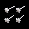 Hypoallergenic Bioceramics Zirconia Ceramic Star Stud Earrings EJEW-Z023-06E-2