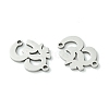 Non-Tarnish 201 Stainless Steel Connector Charms STAS-U003-04P-2