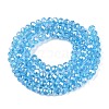 Electroplate Glass Beads Strands LS-EGLA-A044-T4mm-B08-3