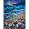 Sea Animal Theme DIY Diamond Painting Kit PW-WG3244B-06-1