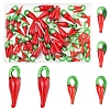 60Pcs 3 Styles Handmade Lampwork Pendants LAMP-FS0001-45-1
