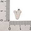 Non-Tarnish 201 Stainless Steel Charms STAS-U016-01P-V-3