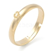 Adjustable Brass Finger Ring Trays for Hanging Pendant KK-K414-03A-G-1