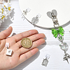 5Pcs PVC Mobile Dustproof Plugs and Iron Cell Phone Holder Stand HJEW-SW00384-3