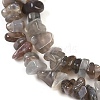 Natural Black Sunstone Beads Strands G-G905-17-3