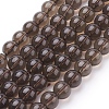 Natural Smoky Quartz Beads Strands G-C175-8mm-1-1