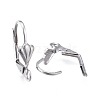 304 Stainless Steel Leverback Earring Findings STAS-K198-02P-2