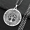 Titanium Steel Pendants Necklace PW-WG3FDD3-01-2