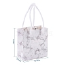 Marble Pattern Paper Gift Shopping Bags AJEW-CJ0001-18-2