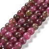 Natural Watermelon Tourmaline Bead Strands G-NH0006-A01-03-1