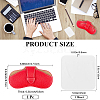 1Pc PU Leather Glasses Case AJEW-CN0006-94B-2