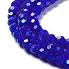 Opaque Glass Beads Strands EGLA-A035-P4mm-L07-3