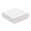 Square Cardboard Necklace Box LS-CBOX-Q038-02B-1