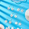 Natural Freshwater Shell Dangle Earring EJEW-JE05914-2